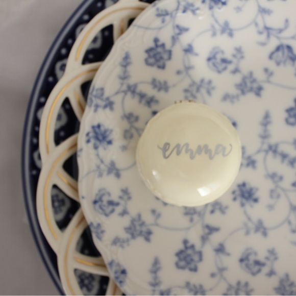 Macaron Ceramic Trinket (set of 4) - Picture 6 of 6